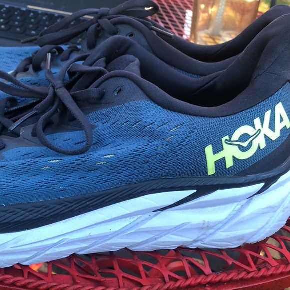 HOKA ONE ONE Teal Green Neon Sneakers - Picture 3 of 10